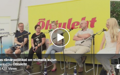 Vaata järgi Paide arvamusfestivali rändeteemalisi debatte