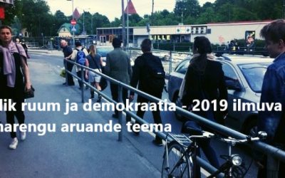 Estonian Human Development Report 2018/2019 focuses on democracy and public space