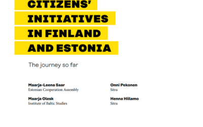 Ilmus esmakordne raport: “Kollektiivsed pöördumised viimasel kümnendil Eestis ja Soomes”