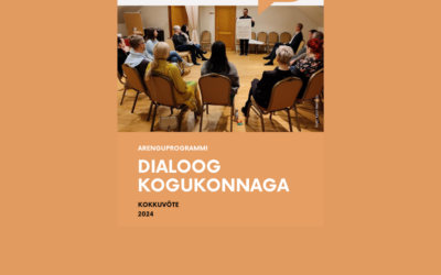 Ilmus Eesti Koostöö Kogu arenguprogrammi “Dialoog kogukonnaga” kokkuvõte