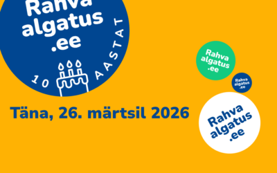 Täna peame Rahvaalgatus.ee 10. sünnipäeva! Tähistame seda inspiratsioonipäeval „KOV: kohaliku osaluse võimalused vol 4“, otsides vastuseid, kuidas luua ja hoida dialoogi ka keerulistel aegadel