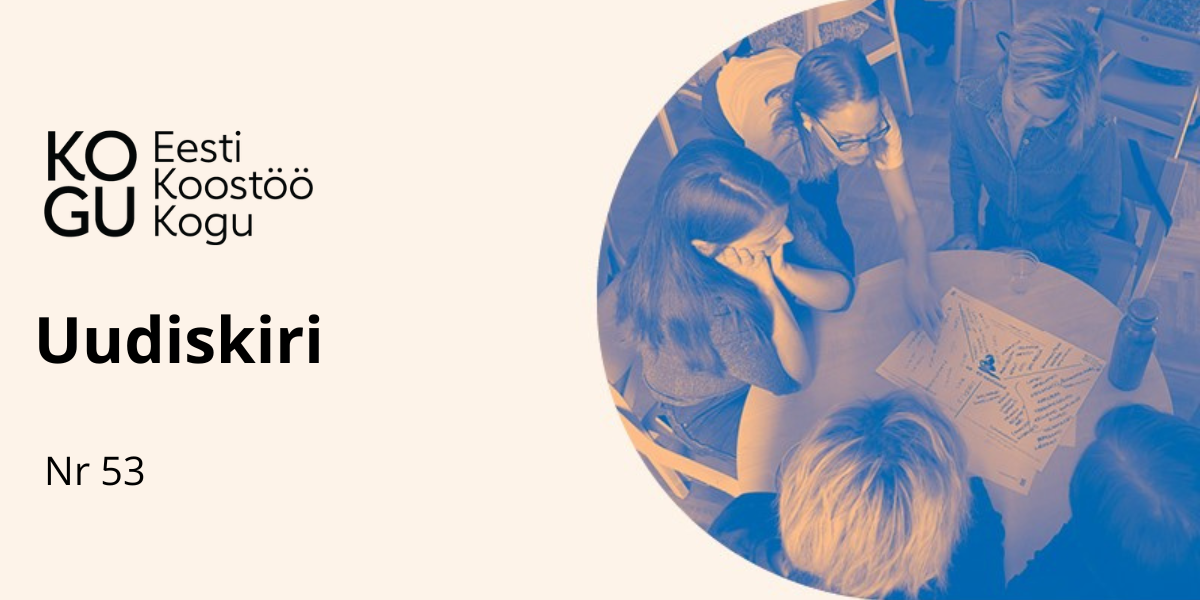 The post UUDISKIRI NR 53: Demokraatia vajab tegijaid, vaata meie mõju. Tudengitöö stipendiaat on selgunud. Loe EIAt 2026. Tule dialoogiringi. Rahvaalgatus.ee ve