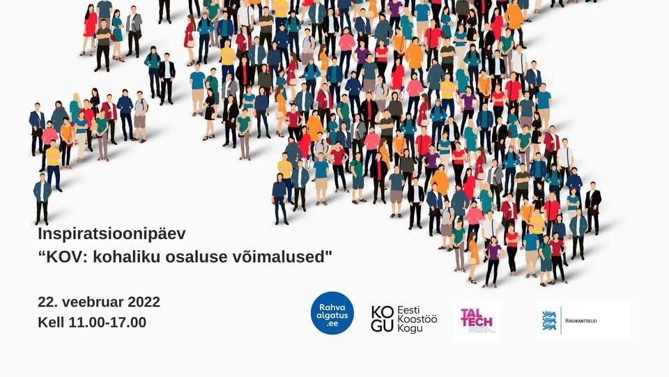 Inspiratsioonipäev: „KOV: kohaliku osaluse võimalused“